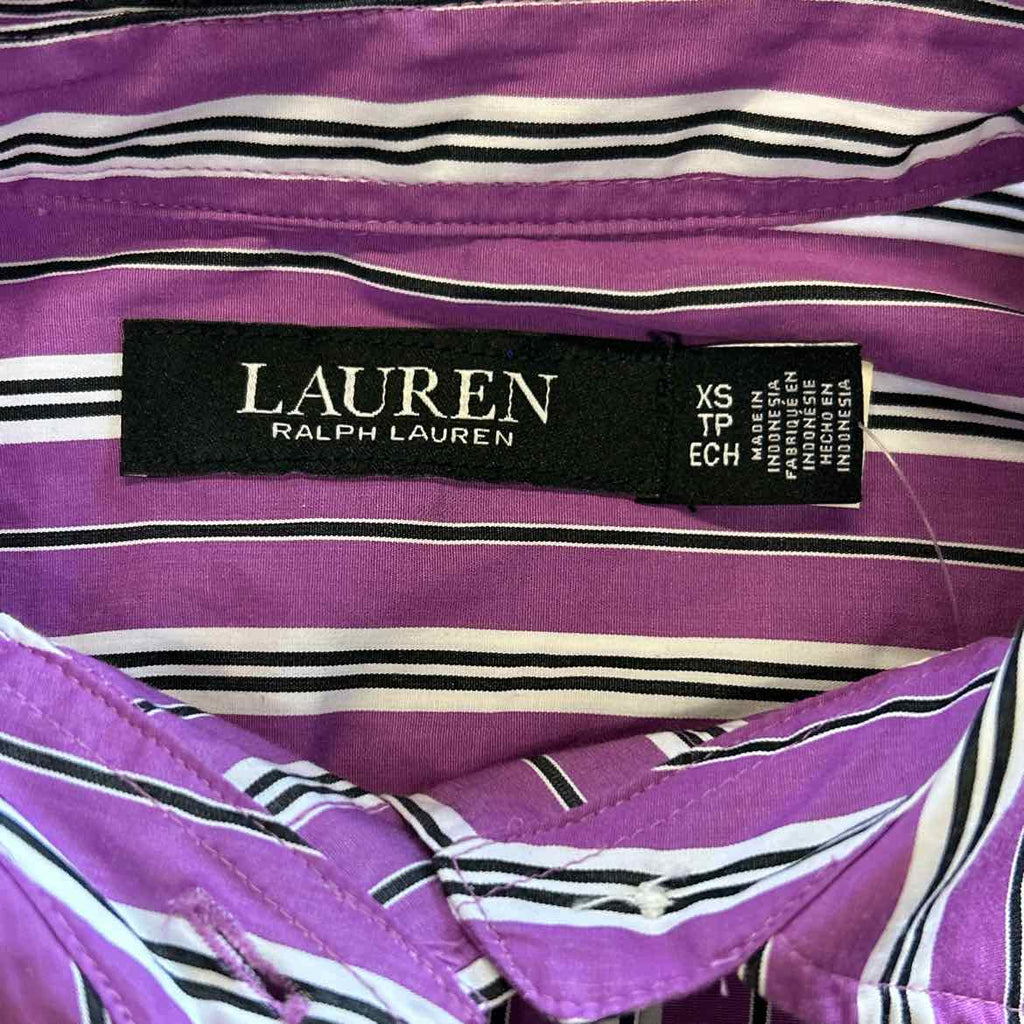 Ralph Lauren Size XS Purple Button Down Shirt