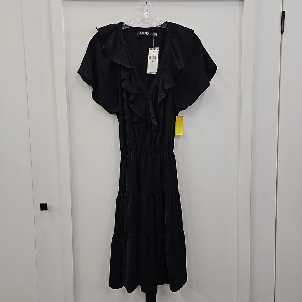 Ralph Lauren Size 16 Black Dress
