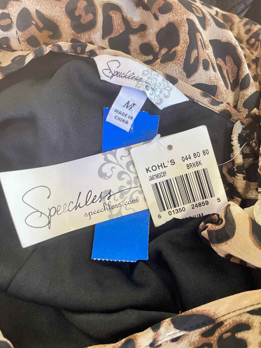 Speechless Size M Black Preloved Dress