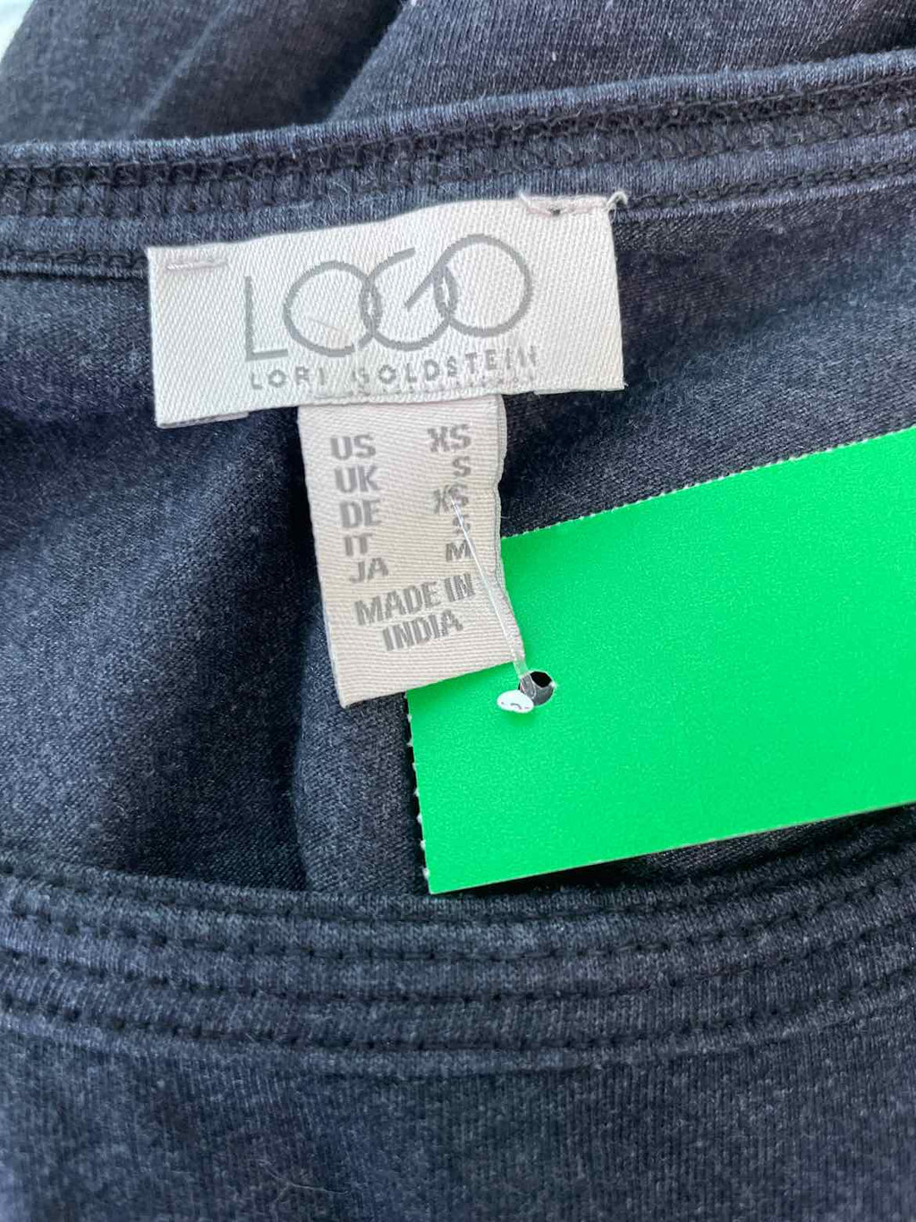 LOGO Size XS Dark Gray Shirt