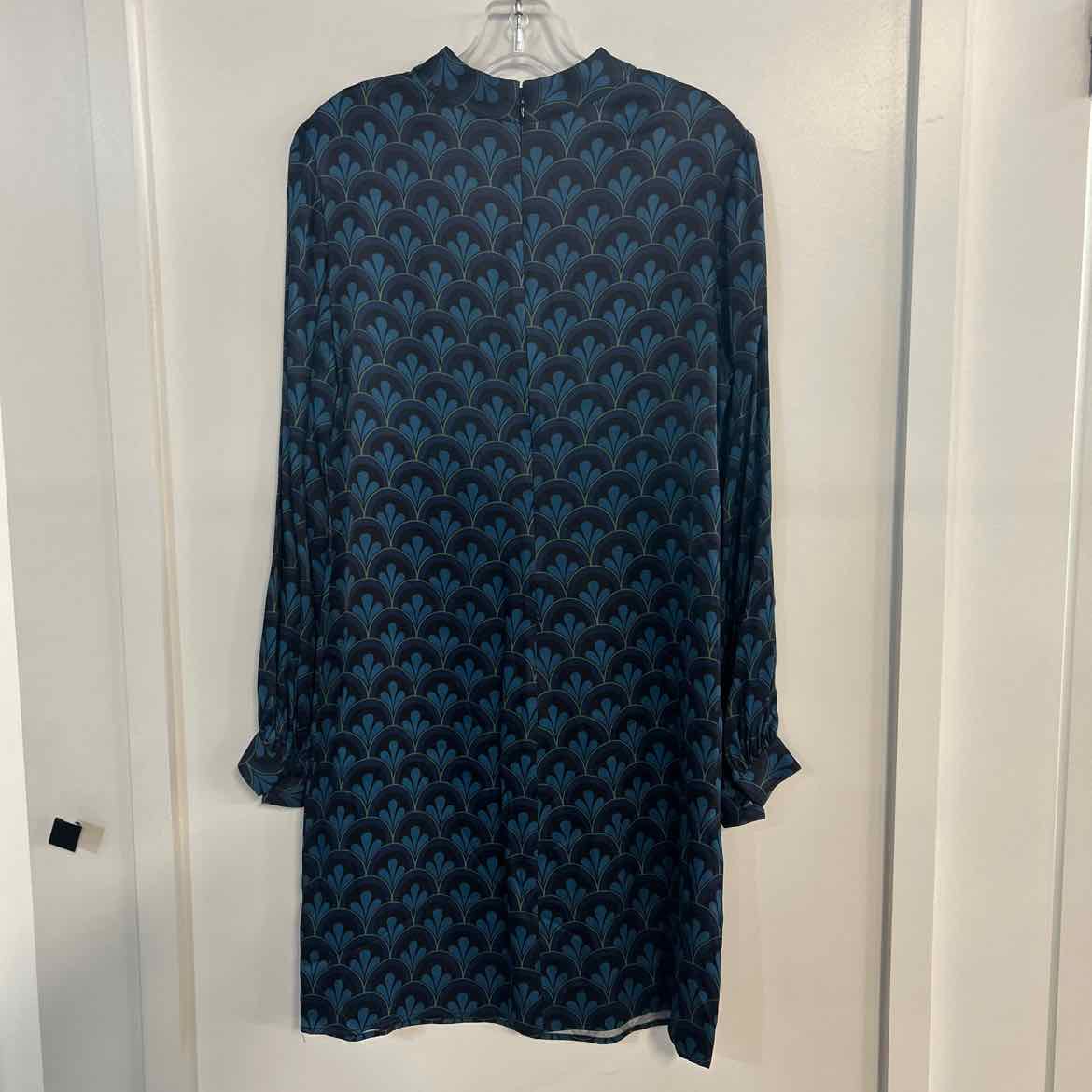 Boden Size 6 Blue Black Dress