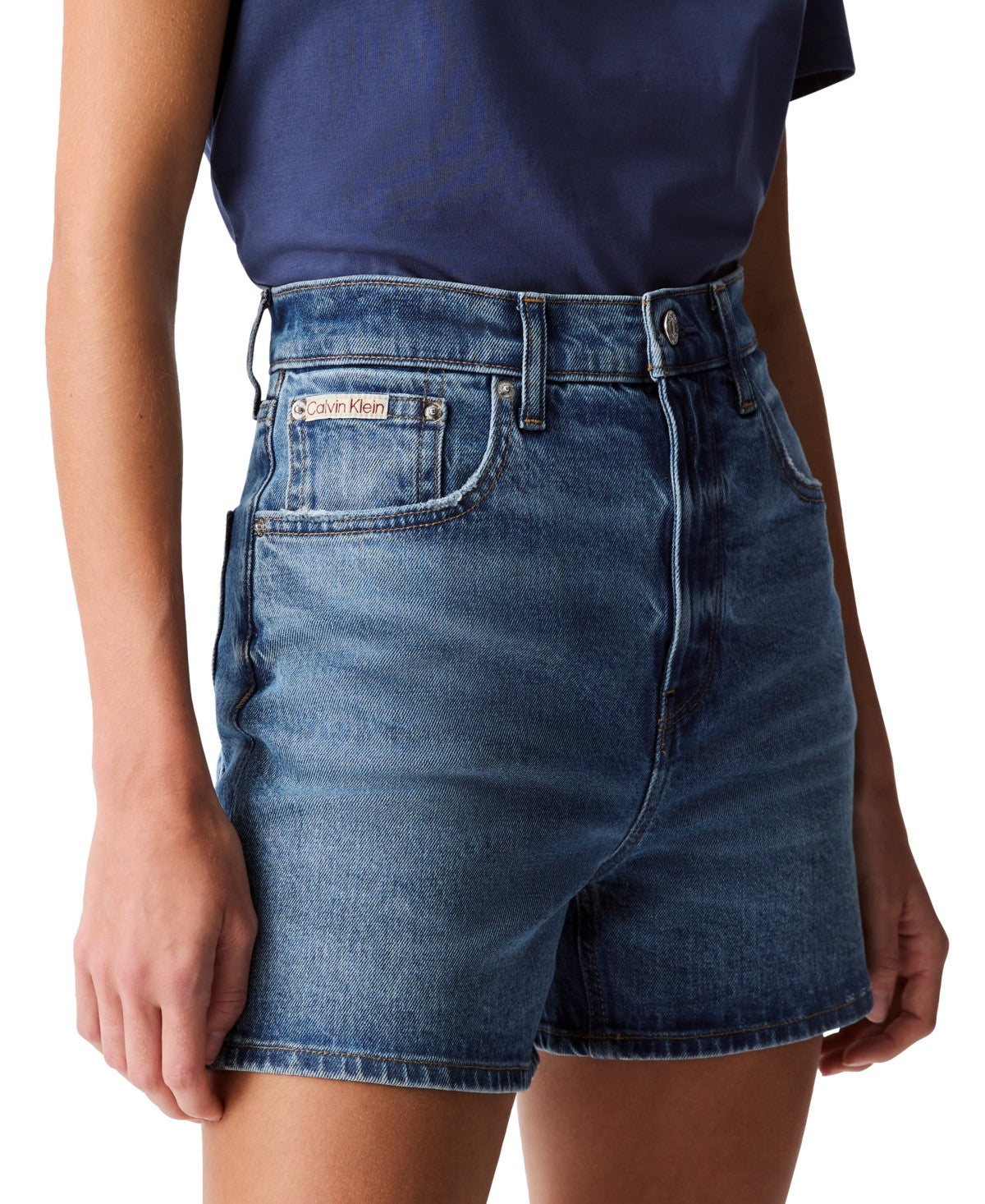 Calvin Klein Women Size 24 Blue New Shorts