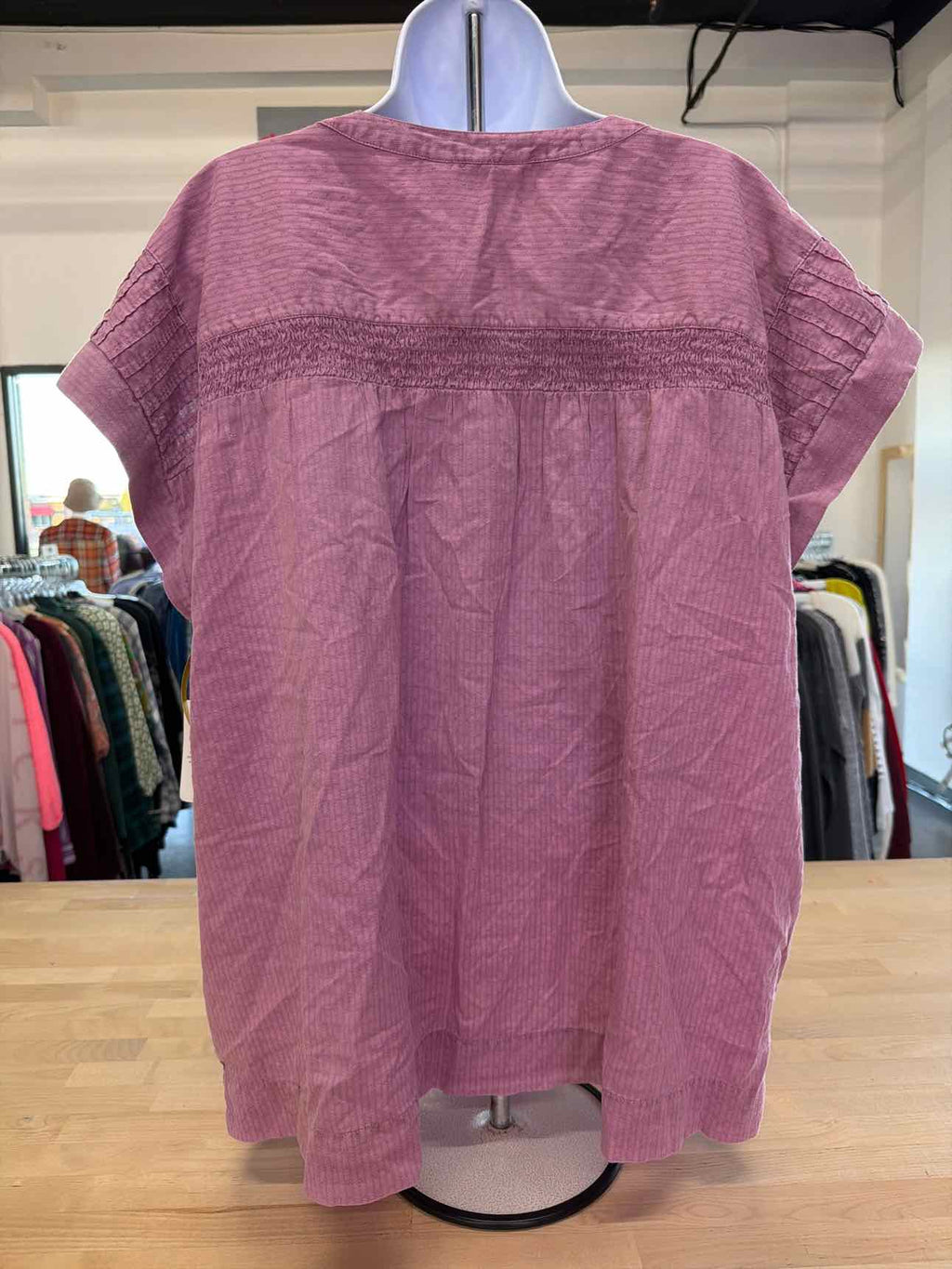 Lucky Brand Size XXL Pink Blouse