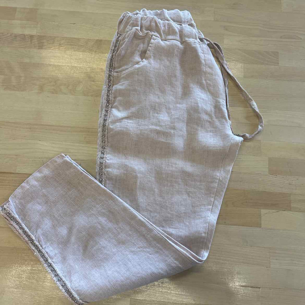 Made In Italy Size 3 Pink Used Pants