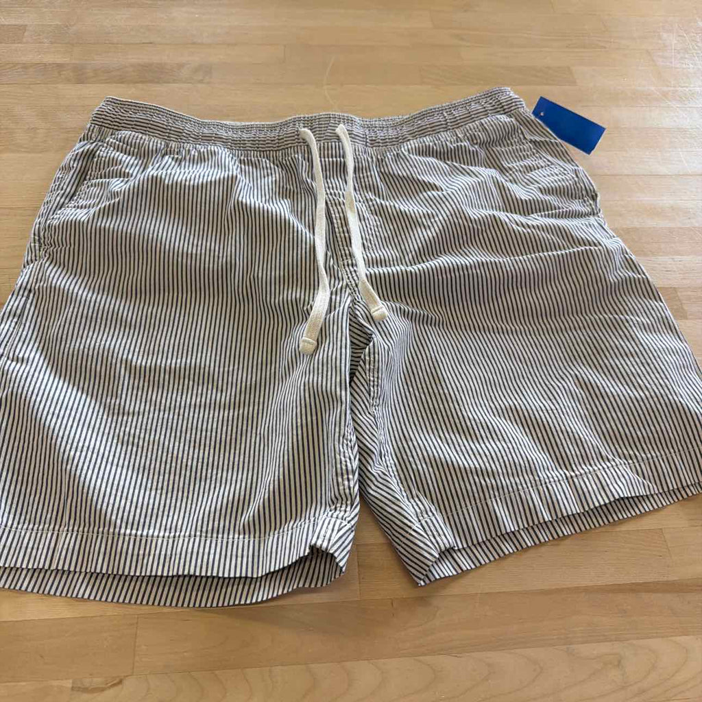 Banana Republic Men's Size L Black White MENS Shorts