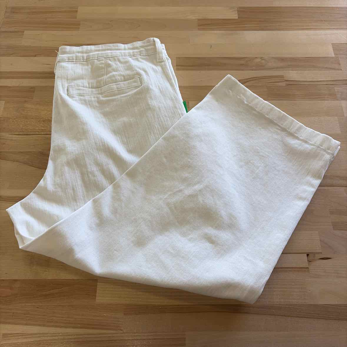 Ella Moss Size 16 White Preloved Jeans