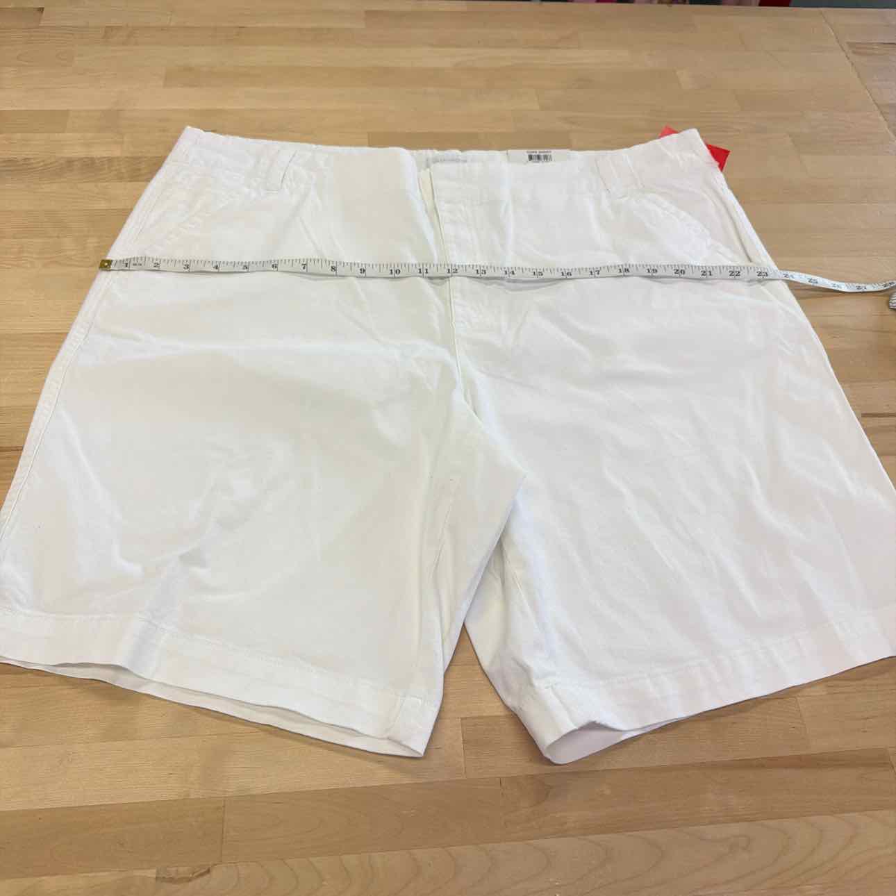 Charter Club Bermuda Twill Shorts Bright White 18