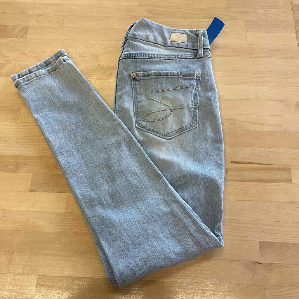 Seven 7 Size 8 Blue Denim Preloved Jeans