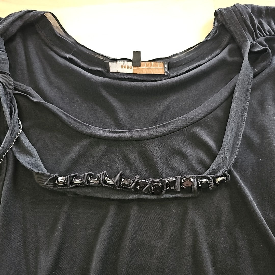 BCBG Size XS Black Tank