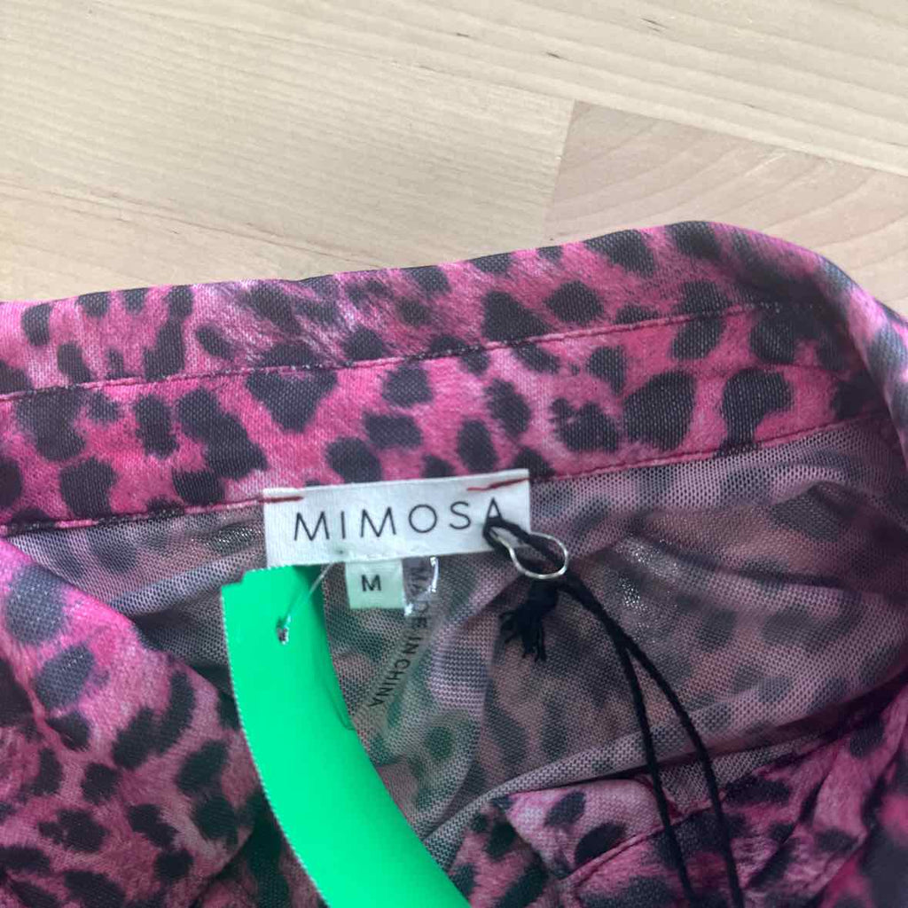 Size M Pink Button Down Shirt