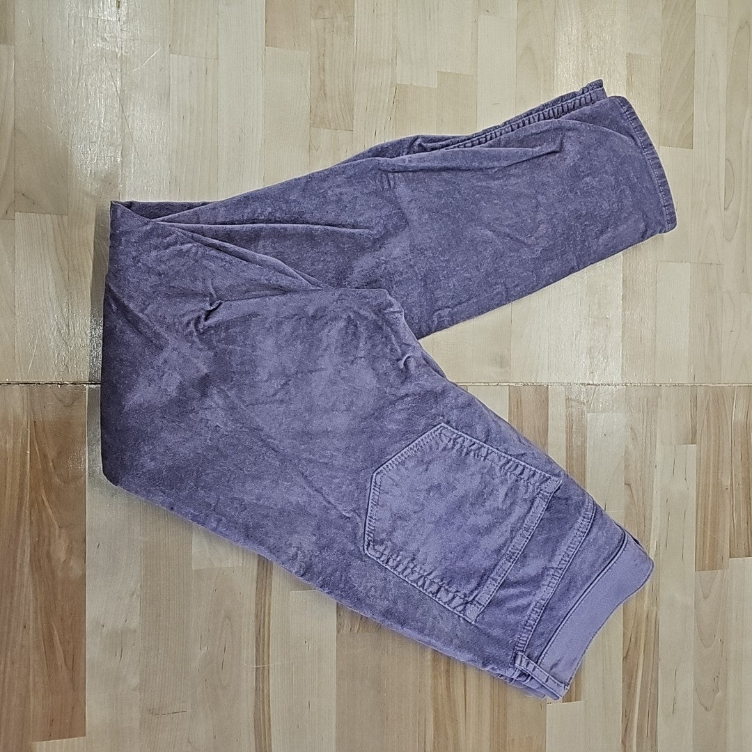 Loft Size 2 Purple Suede Preloved Pants