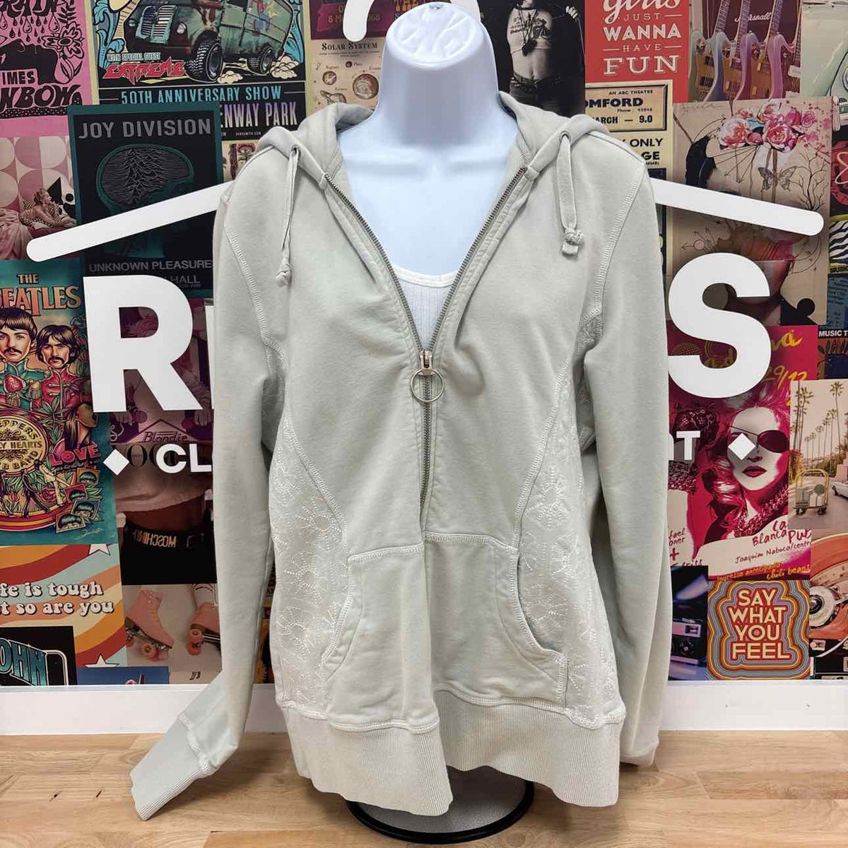 Lucy Size L Mint Preloved Hoodie