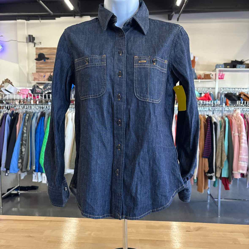 Ralph Lauren Size PXS Blue Button Down Shirt