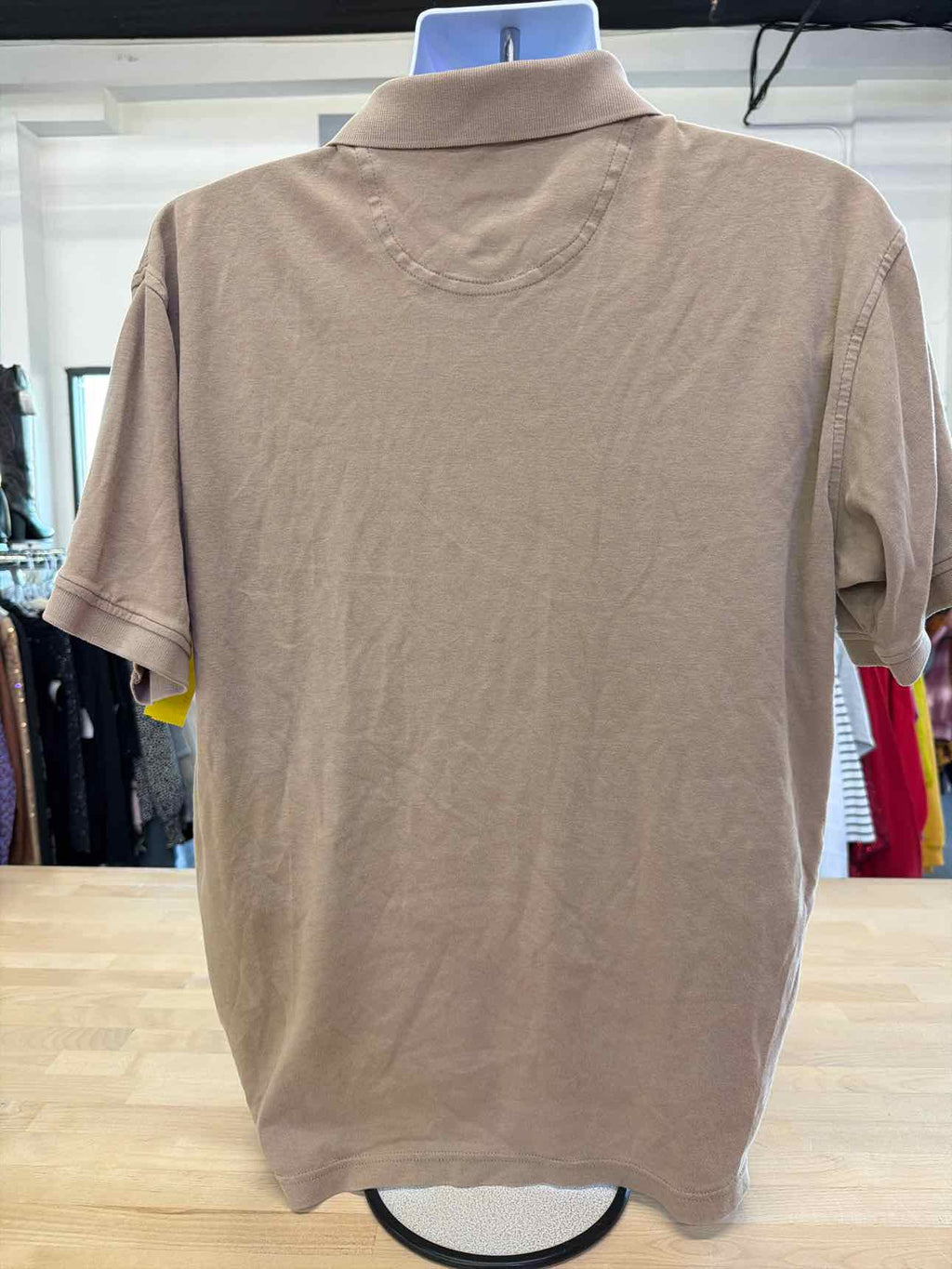 Izod Size L Brown MENS Polo