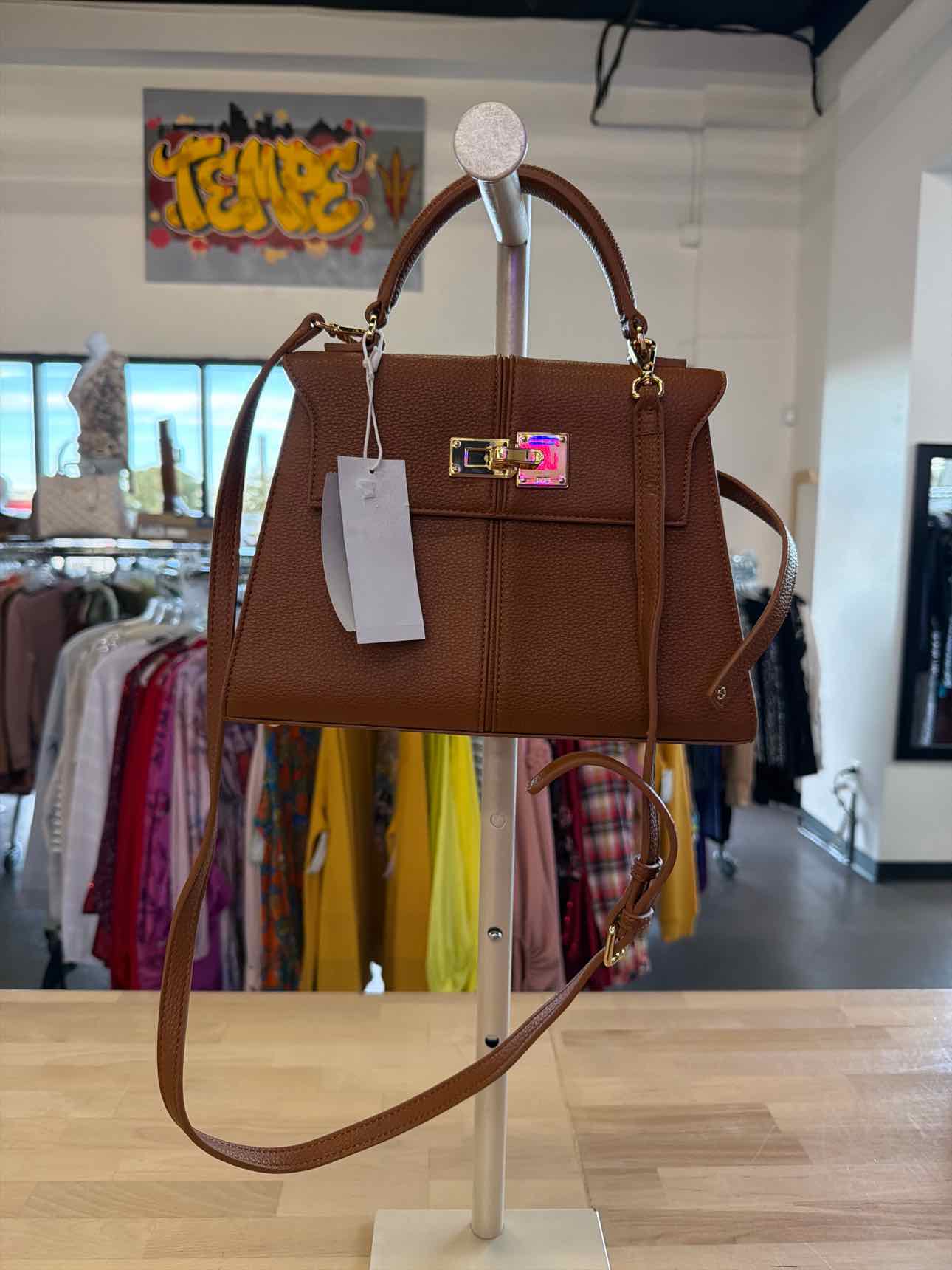 Jw Pei Handbags Elise Lg Medium Top Handle Bag - Brown