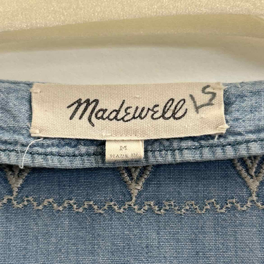 Madewell Size M Blue Preloved Dress