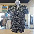 Violet & Claire Size PM BLACK & WHITE Used Blouse