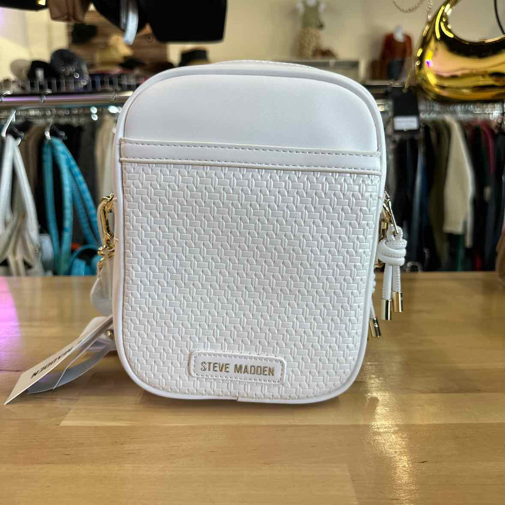 Steve Madden Damien Mini Crossbody - White