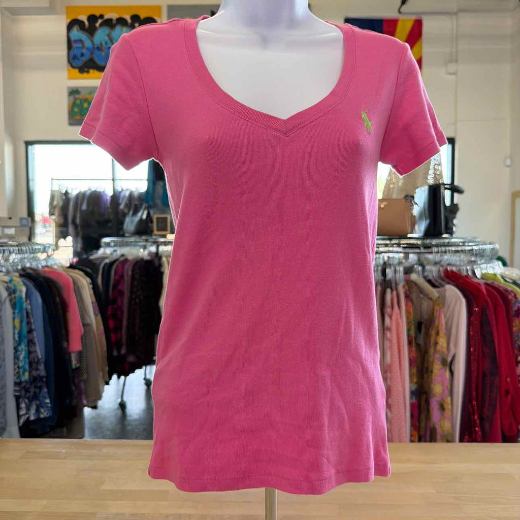 Ralph Lauren Size S Pink Preloved T-shirt