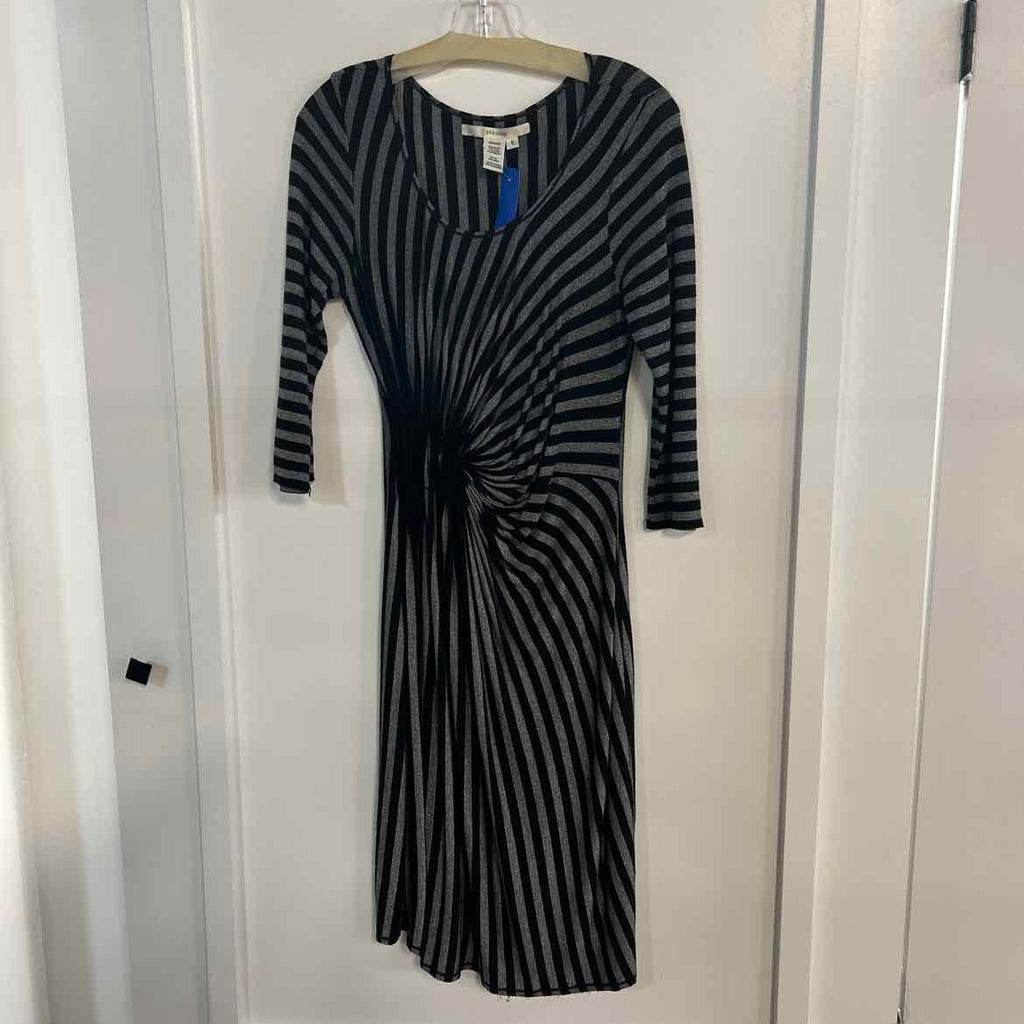 Studio M Size S Black Gray Preloved Dress