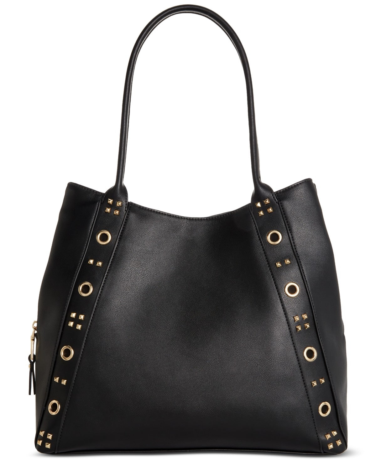 I.N.C. International Concepts Trippii Medium Studded Tote Black NO SIZE
