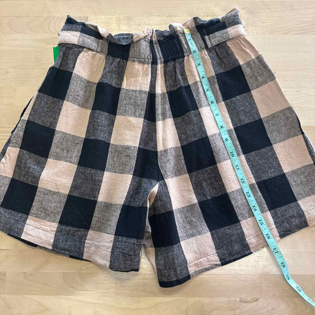 Who What Wear Women Size 6 Black Tan Preloved Shorts