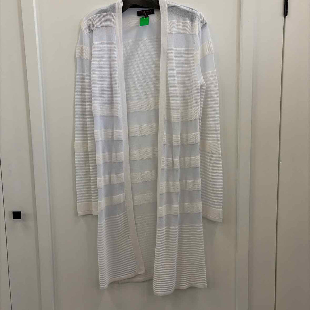 Joseph A Size M White Preloved Duster