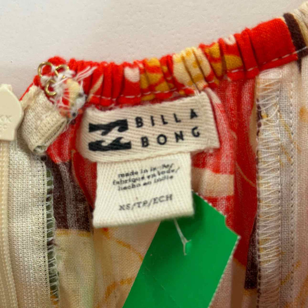 billabong Size XS Multi-Color New Dress