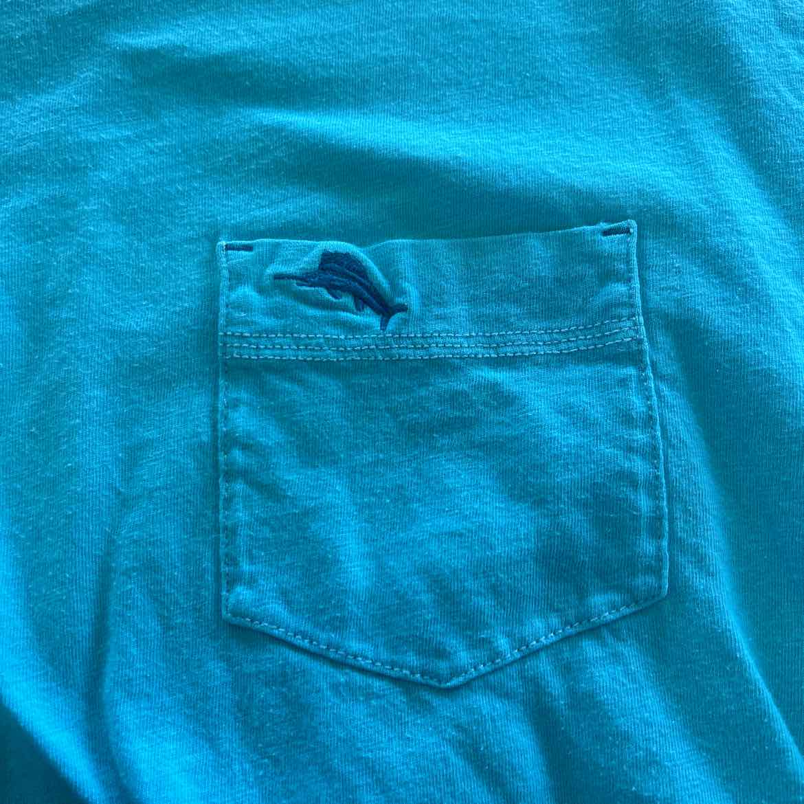 Tommy Bahama Size XXXL Blue Preloved MENS T-shirt