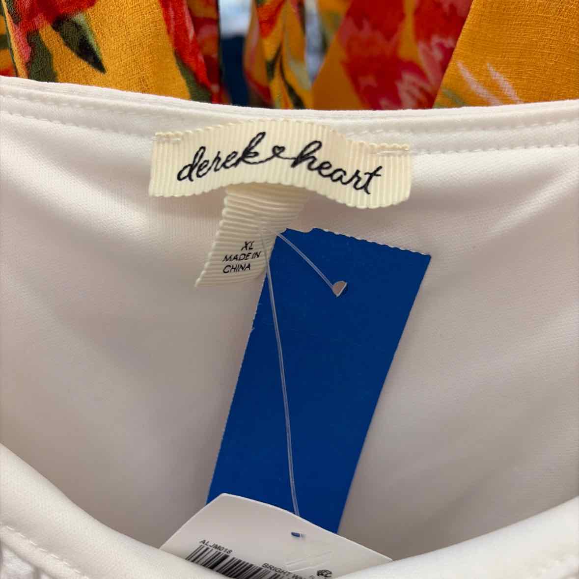 Derek Heart Size XL White New Dress