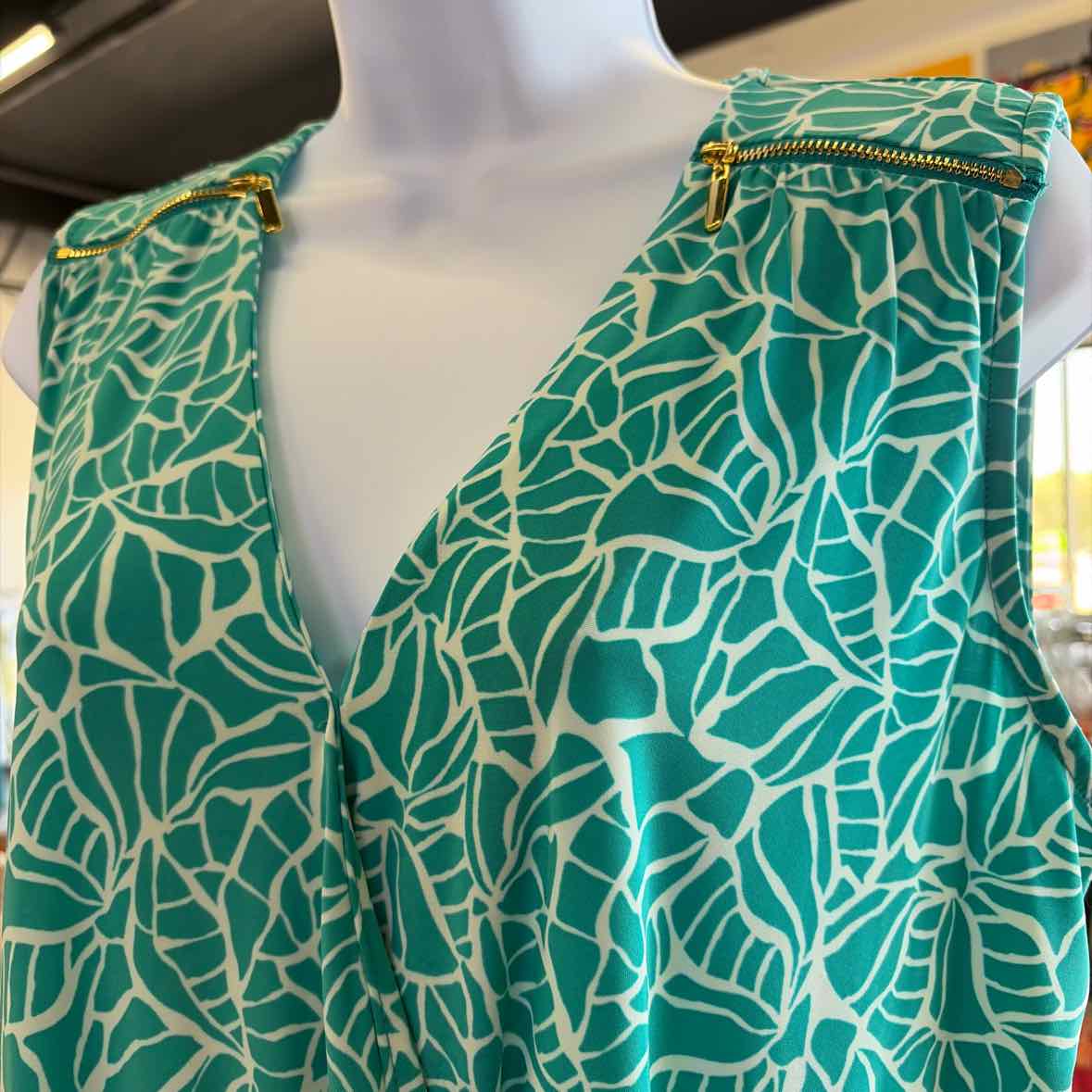 INC Size S Blue Preloved Sleeveless