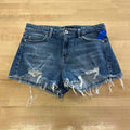 Guess Women Size 29 Blue Denim Preloved Shorts