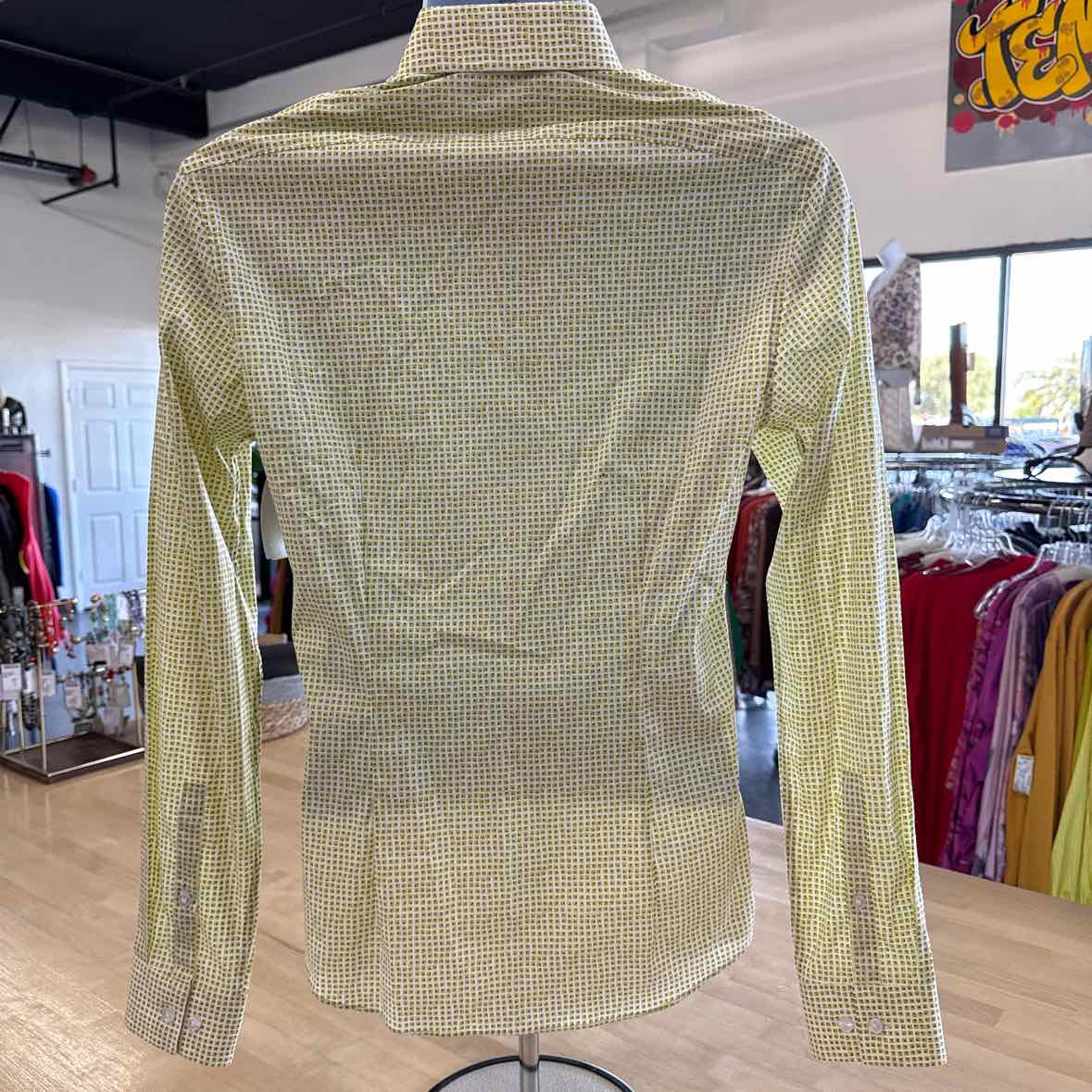 Calvin Klein Men's Extra Slim Fit Stretch Dress Shirt