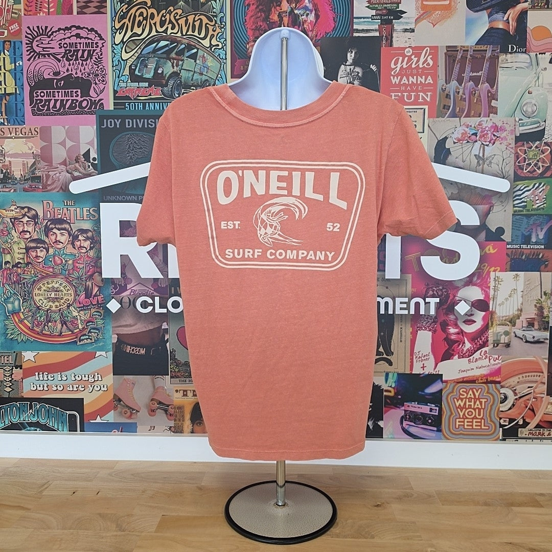 O'Neil Size M Coral Crest T Shirt