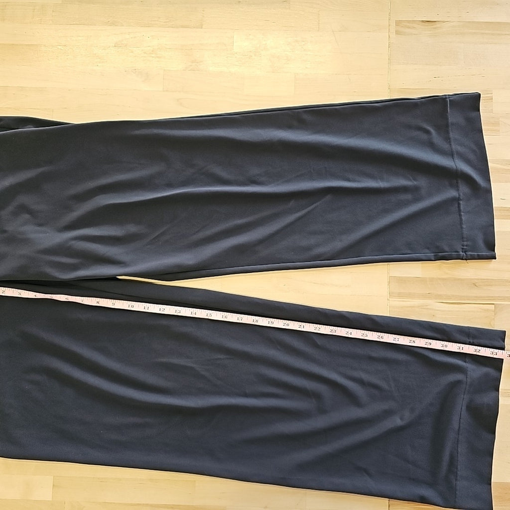 Halara Size XLT Black Polyester Elastane Preloved Athletic Pants