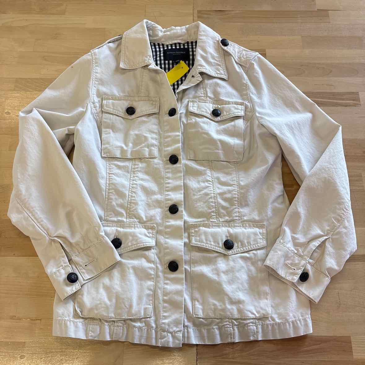 Banana Republic Size M Off White Jacket