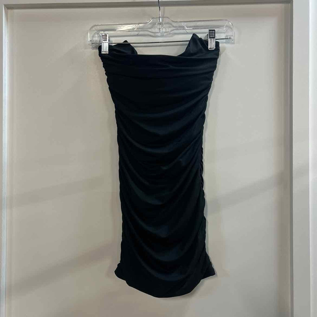 Oh Polly Size 2 Black Preloved Dress
