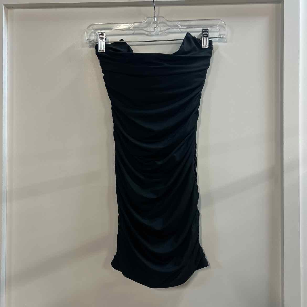 Oh Polly Size 2 Black Preloved Dress