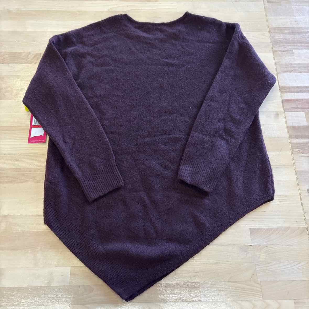 Vince Camuto Size XS Burgundy Sweatshirt