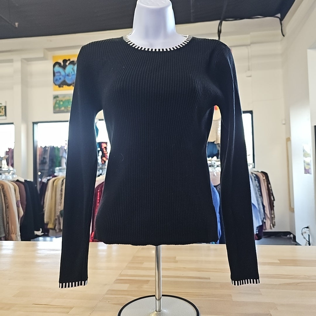 Merokeety Size L Black Preloved Long Sleeve