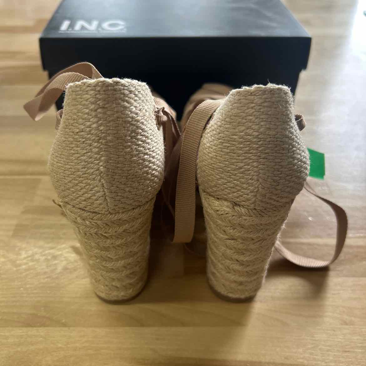 I.n.c. International Concepts Women's Merryy Espadrille Wedge Sandals - 9