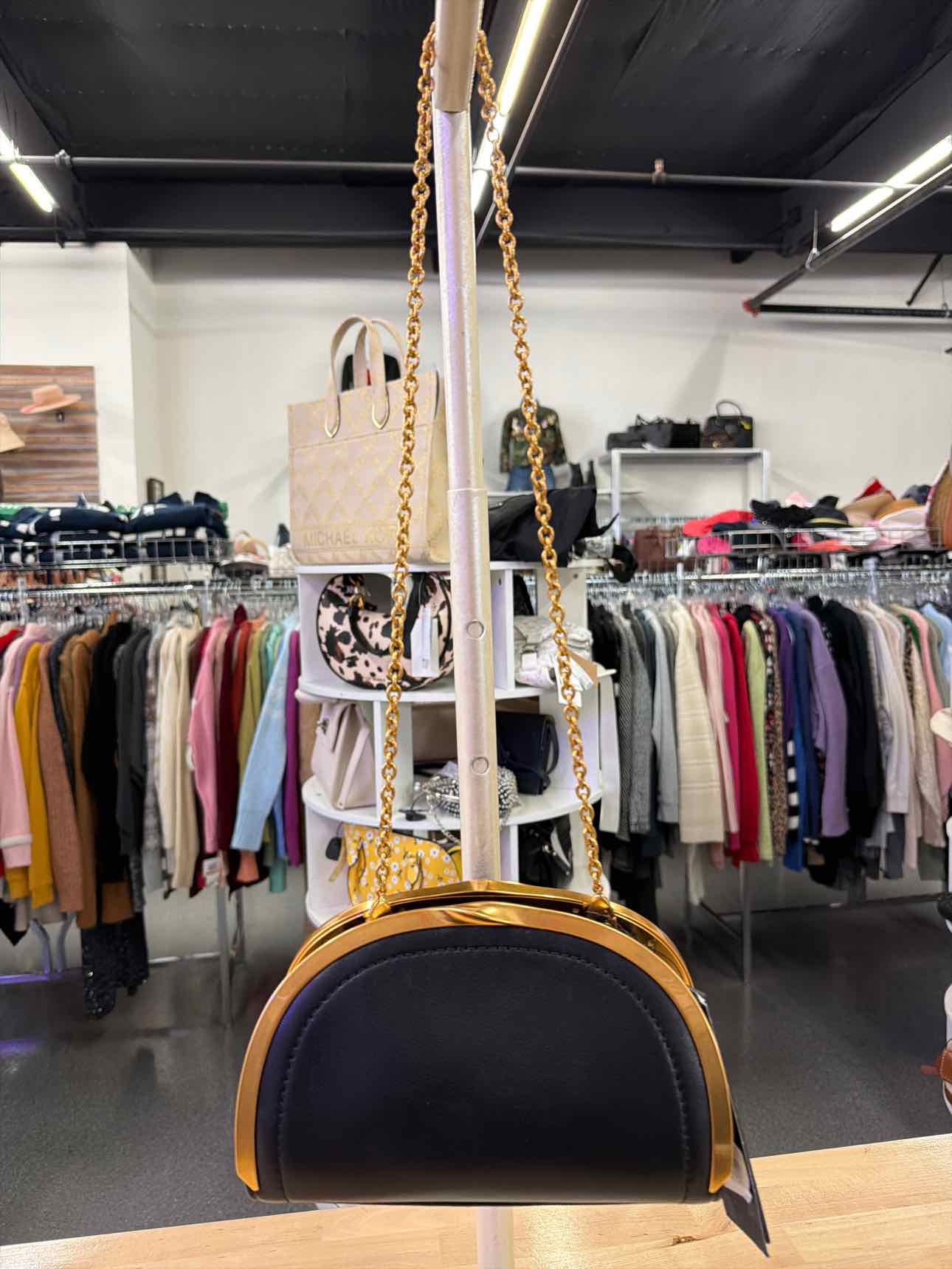 Donna Karan New York Lawrence Chain Clutch