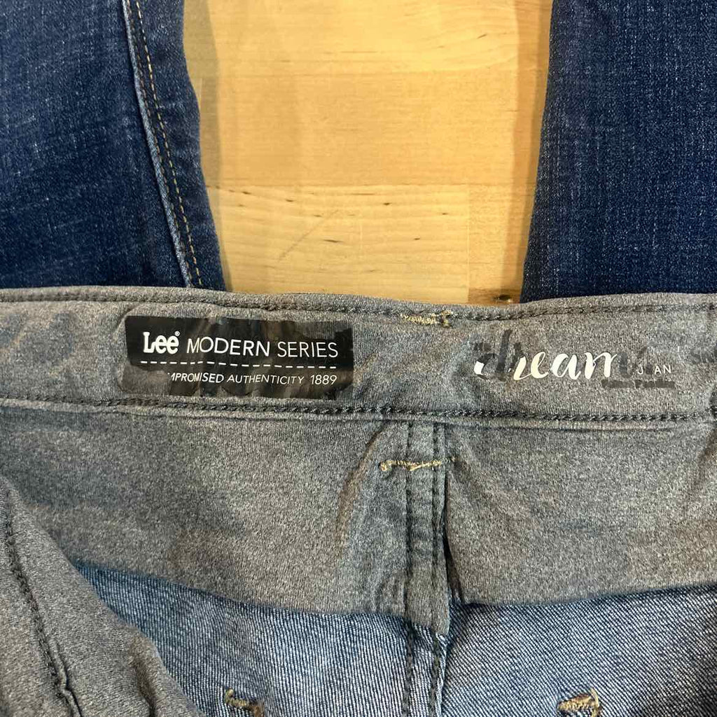 lee Size 8 Blue Denim Preloved Jeans