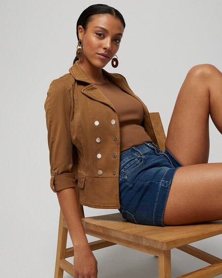 White House Black Market Size 2 Brown Jacket