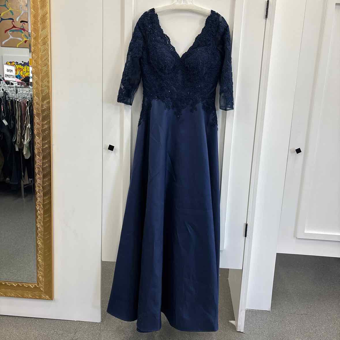 MGNY Size 6T Blue Sequined Dress