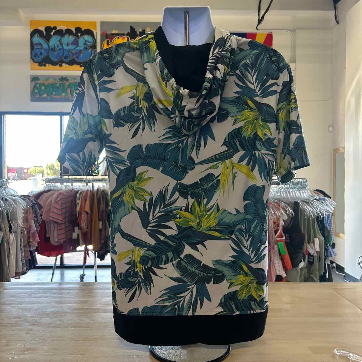 Size S Green Hoodie