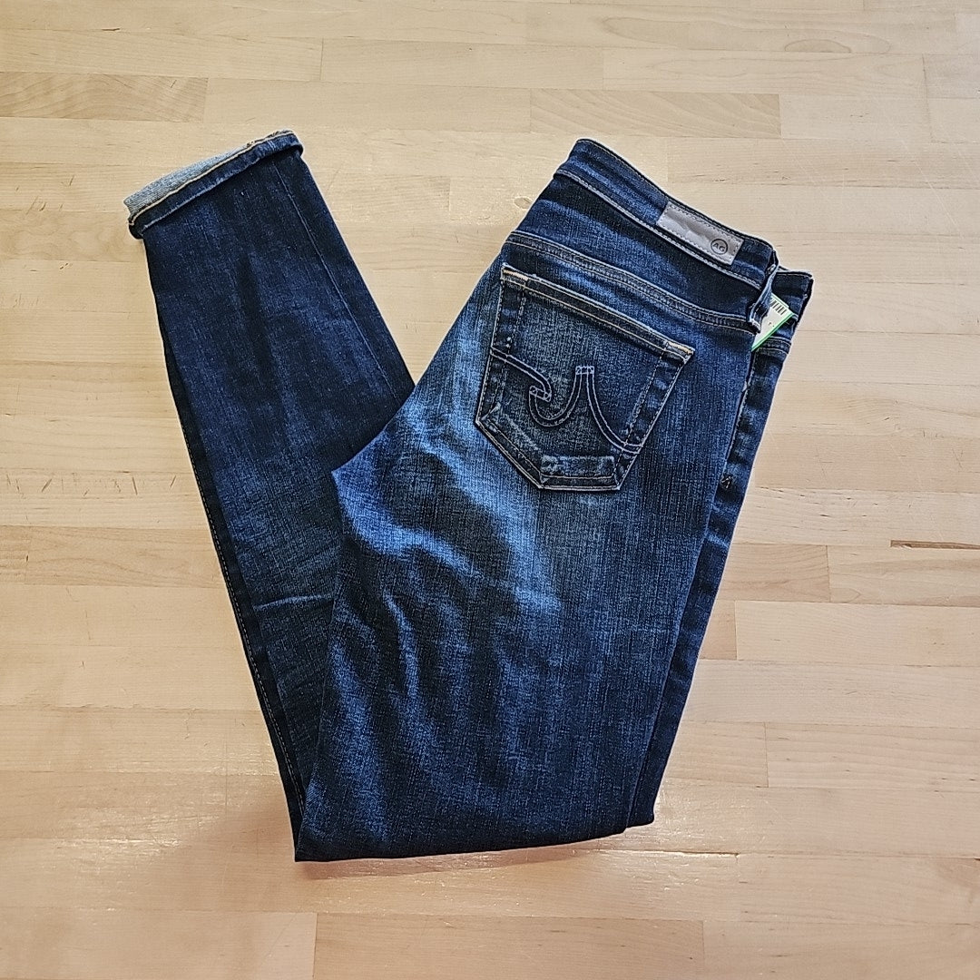 Adriano Goldschmied Size 25 Blue Denim Preloved Jeans
