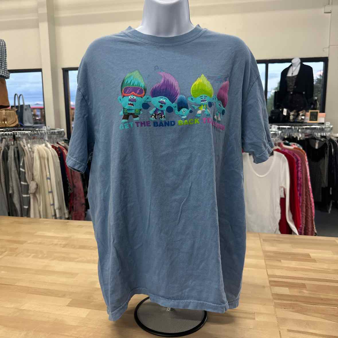 Universal Studios Size L Blue T-shirt