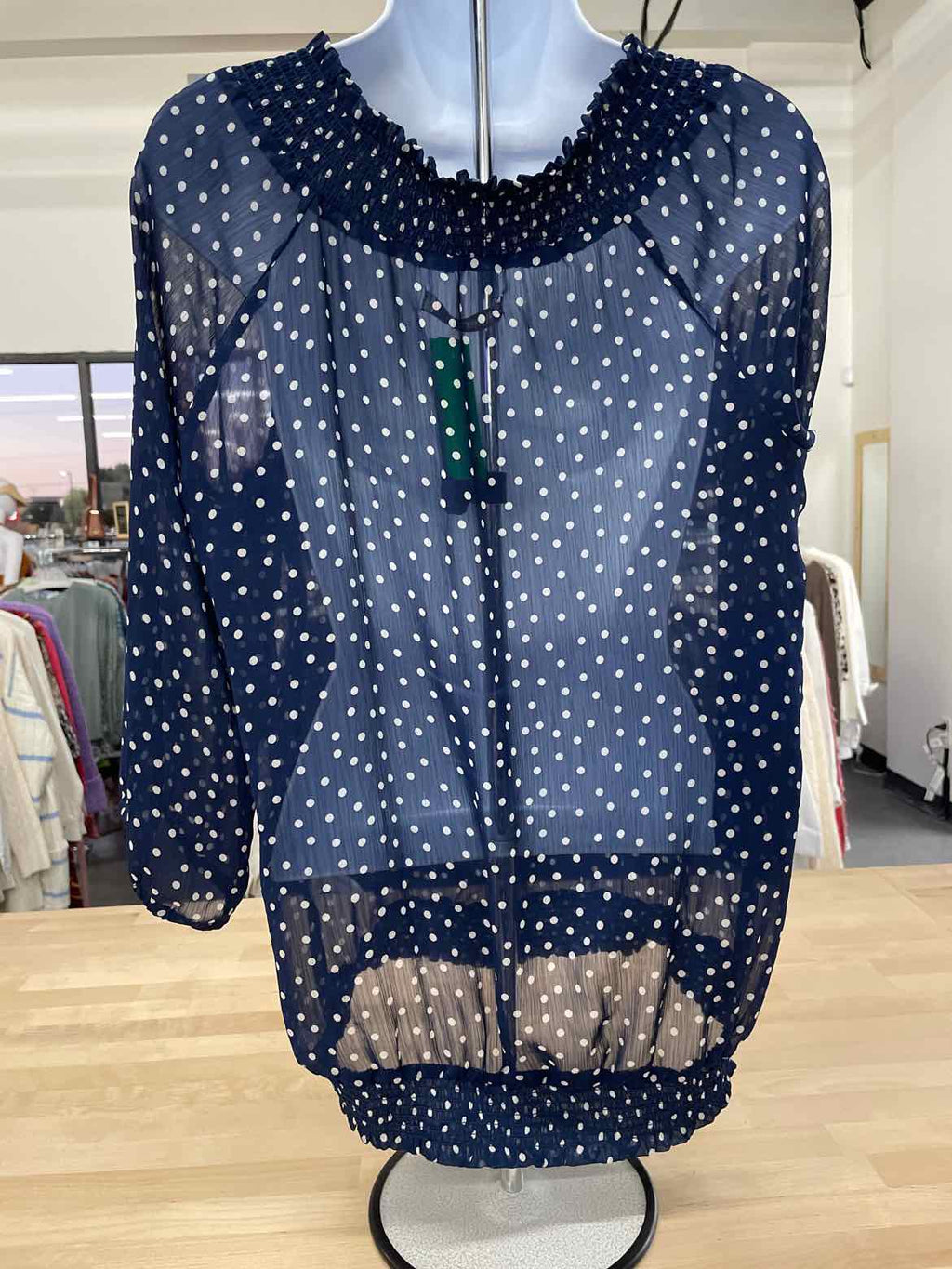 Old Navy Size M Blue Blouse