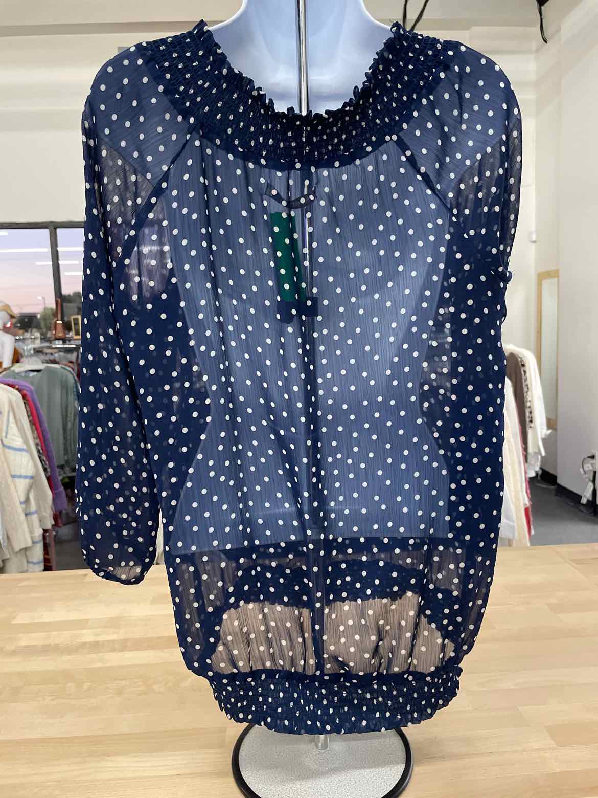 Old Navy Size M Blue Blouse